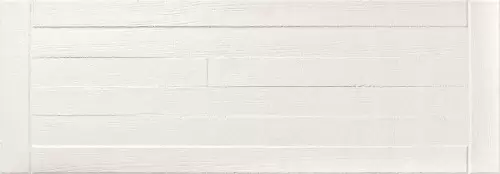 Carrelage Faïence rectifiée Mur Aspect Boiseries 40x120 Matèra Modèle 2 InstaHouse ESENCIA MATERIAL APE Blanc