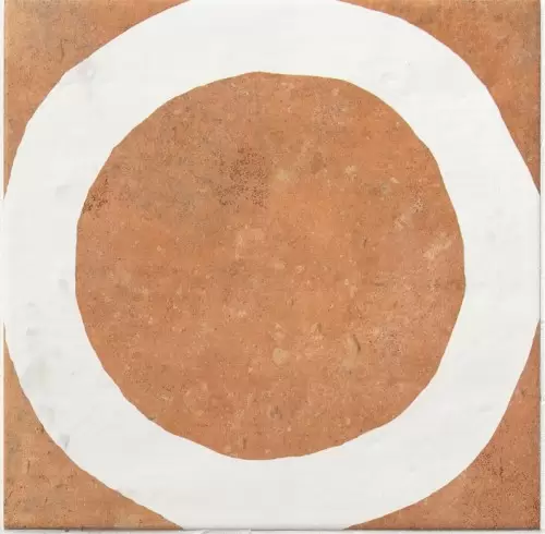 Carrelage Sol Aspect Terre Cuite Motif Cercle 20x20 Antidérapant R10 Matèra Matèra - 3